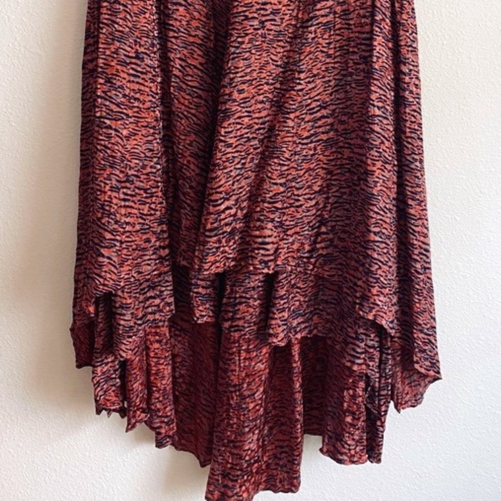 Elizabeth and James Ruffled Maxi Skirt NWOT
